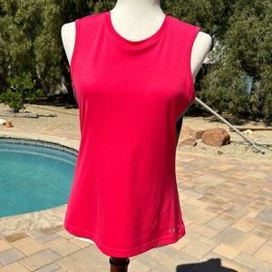 Hot Pink Women's Champion Sleeveless Active Tank Top Size M